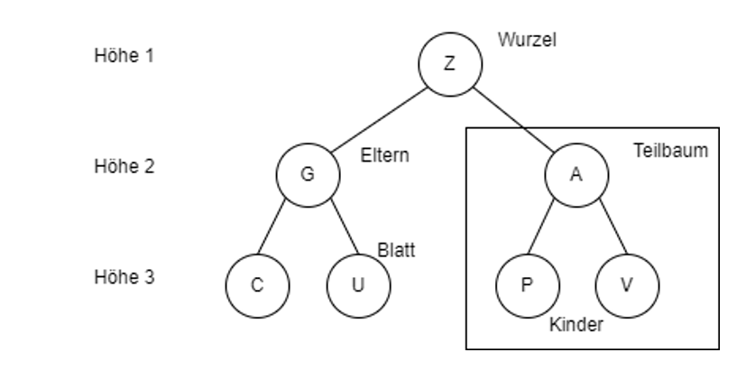 Beispiel für einen geordneten Baum